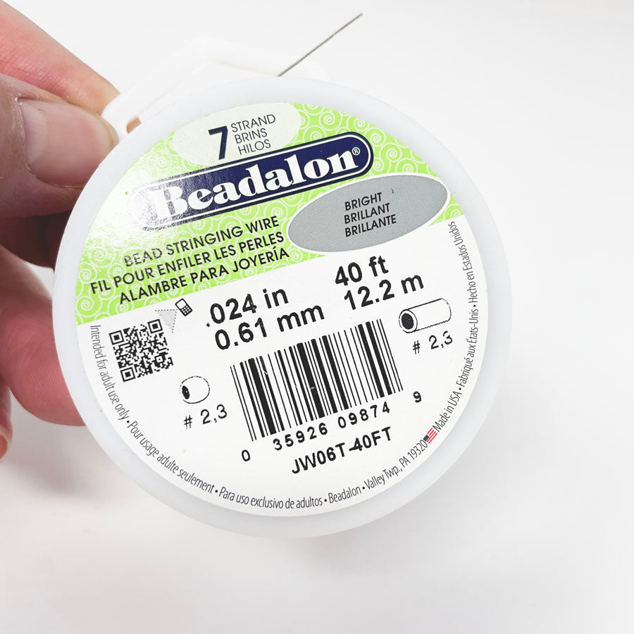 Beadalon Brilliant Wire - 0.24 in - 40 ft