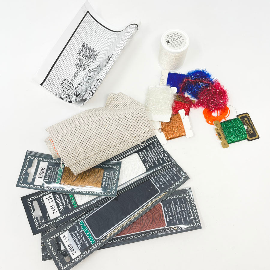 Creative Needlework- Frosty the Snowman ornament kit