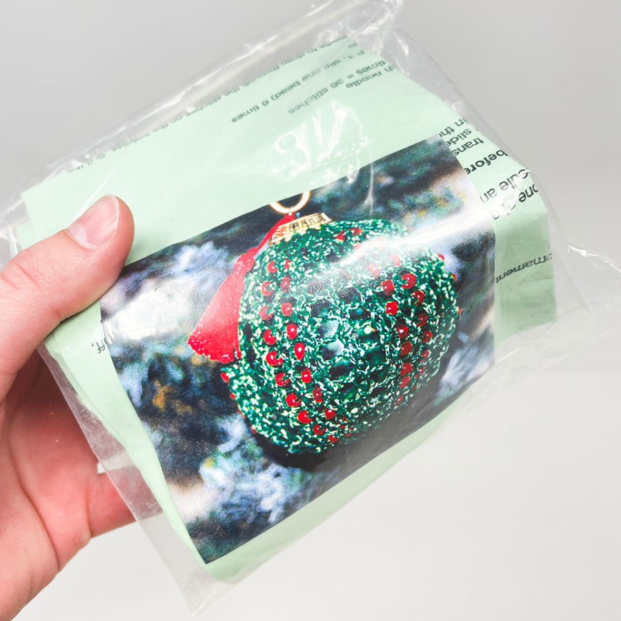Beaded Lace Ornament Kit