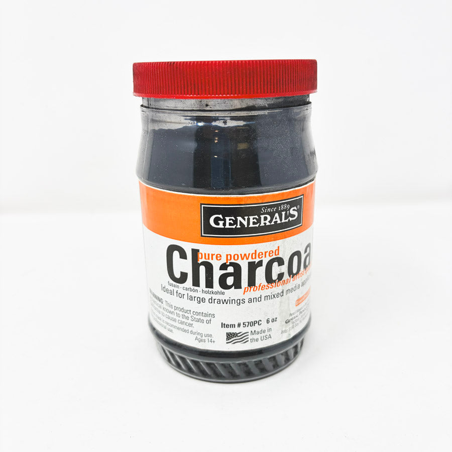 General's Pure Powder Charcoal Dust – 6 oz