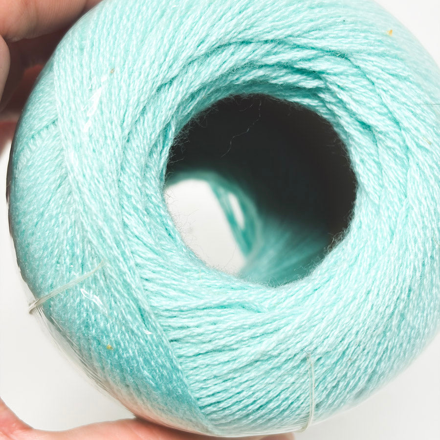 Coats Luster Sheen Crochet Thread - Aqua