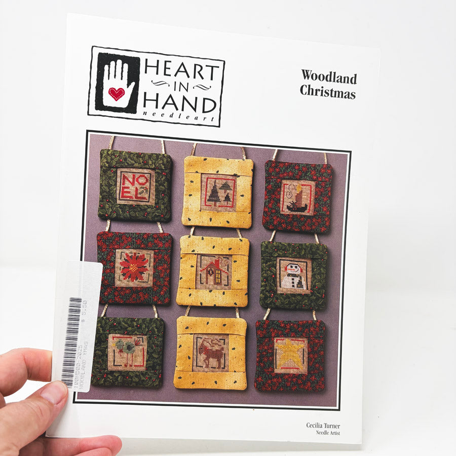 Heart in Hand Christmas Theme Cross Stitch Patterns