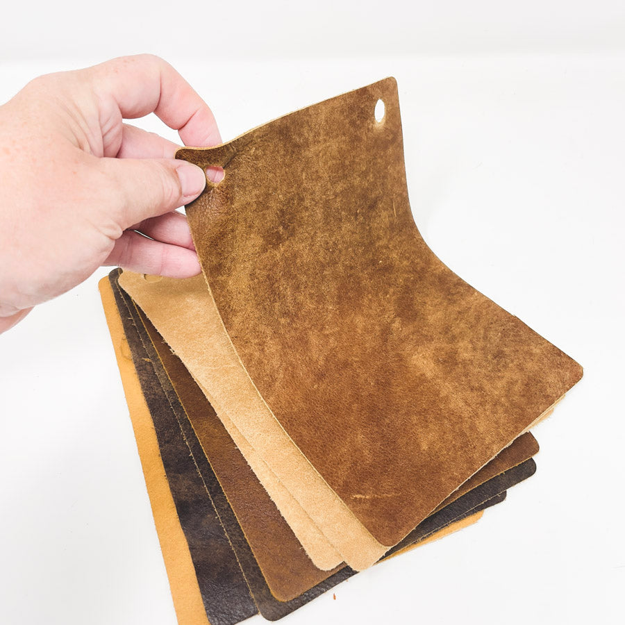 Small Leather Upholstery Samples