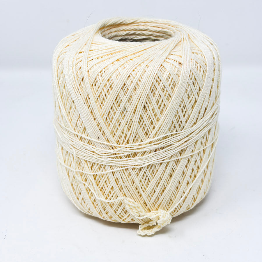 Cream Unmarked Crochet Thread