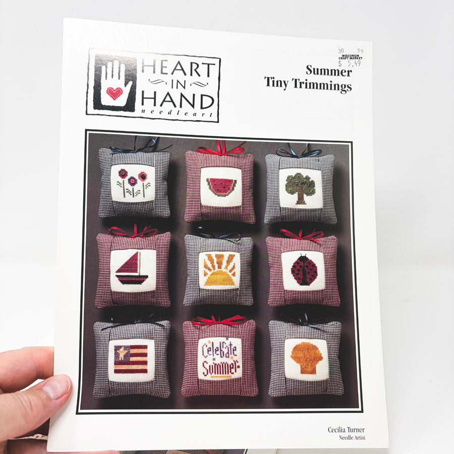 Heart in Hand Tiny Trimmings Cross Stitch Patterns