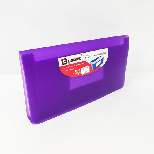 Accordion File Folder- 5.5" x 10.5" - you choose