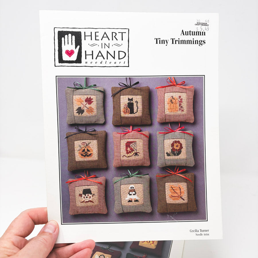 Heart in Hand Tiny Trimmings Cross Stitch Patterns