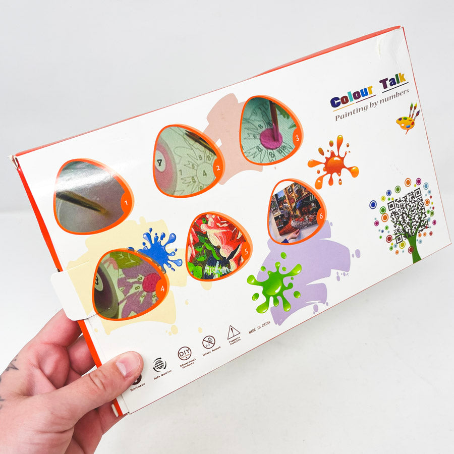 Colour Talk Paint By Numbers Kit - Sunflowers