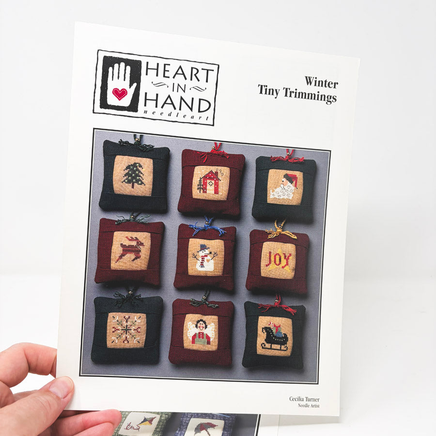 Heart in Hand Tiny Trimmings Cross Stitch Patterns