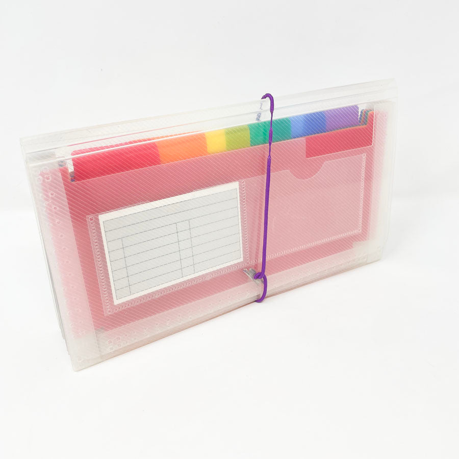 Accordion File Folder- 5.5" x 10.5" - you choose