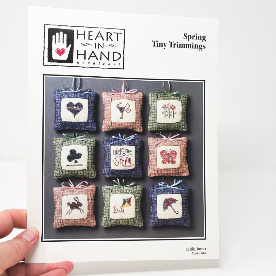 Heart in Hand Tiny Trimmings Cross Stitch Patterns