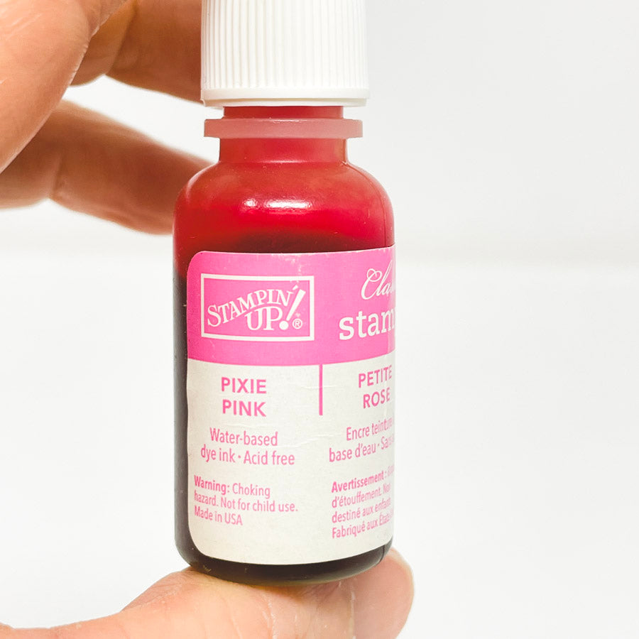 Pink/Red Stampin' Up Ink Refills (1)