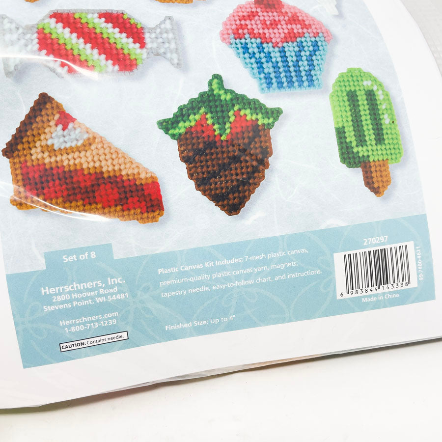 Herrschners Summer Treats Magnets Plastic Canvas Kit