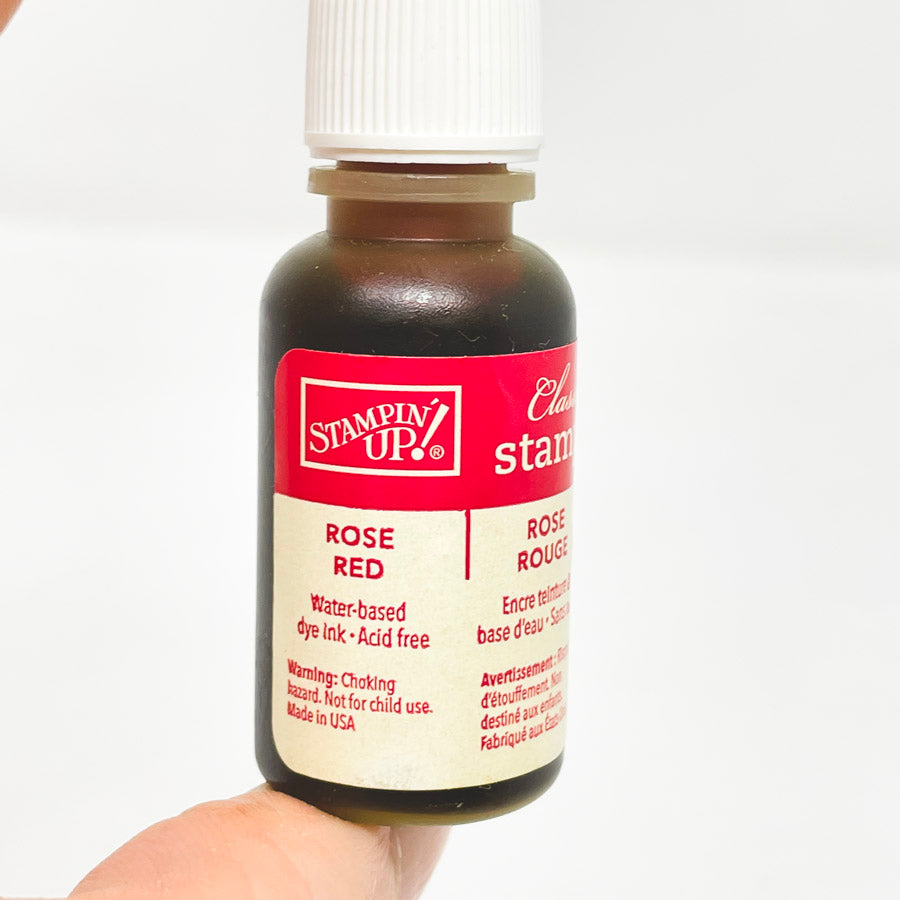 Pink/Red Stampin' Up Ink Refills (1)