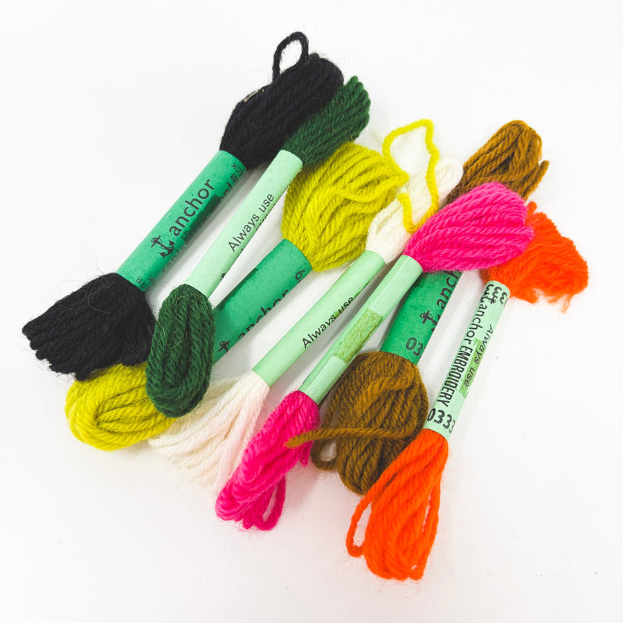 Bundle of Anchor Embroidery Yarn (7)