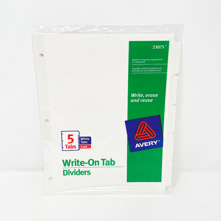 Avery- Write-On Tab Dividers