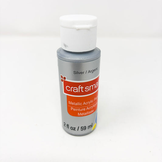 Craft Smart Silver Acrylic Paint