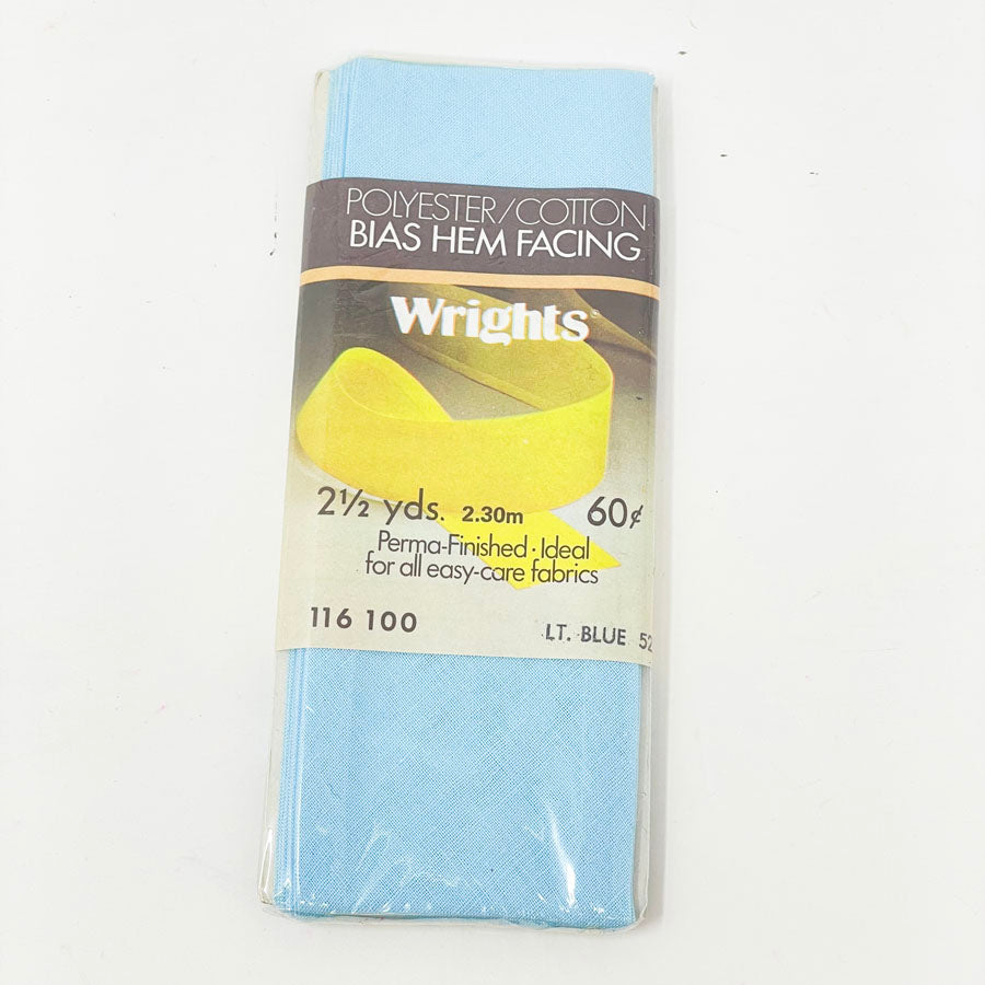 Wrights Polyester/Cotton Bias Hem Facing