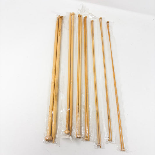 Wrapped Bamboo Knitting Needles - Pick a Size