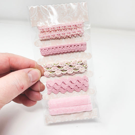 Pink Trims Embellishments