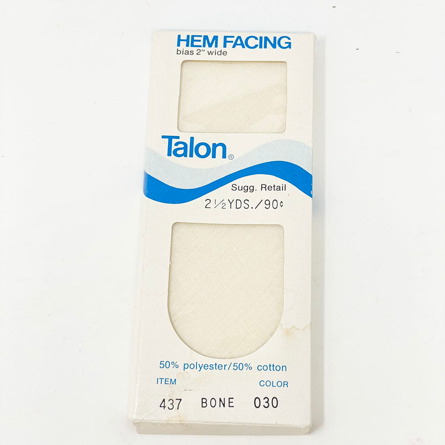 Talon Hem Facing Bone