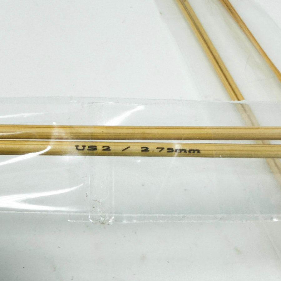 Wrapped Bamboo Knitting Needles - Pick a Size