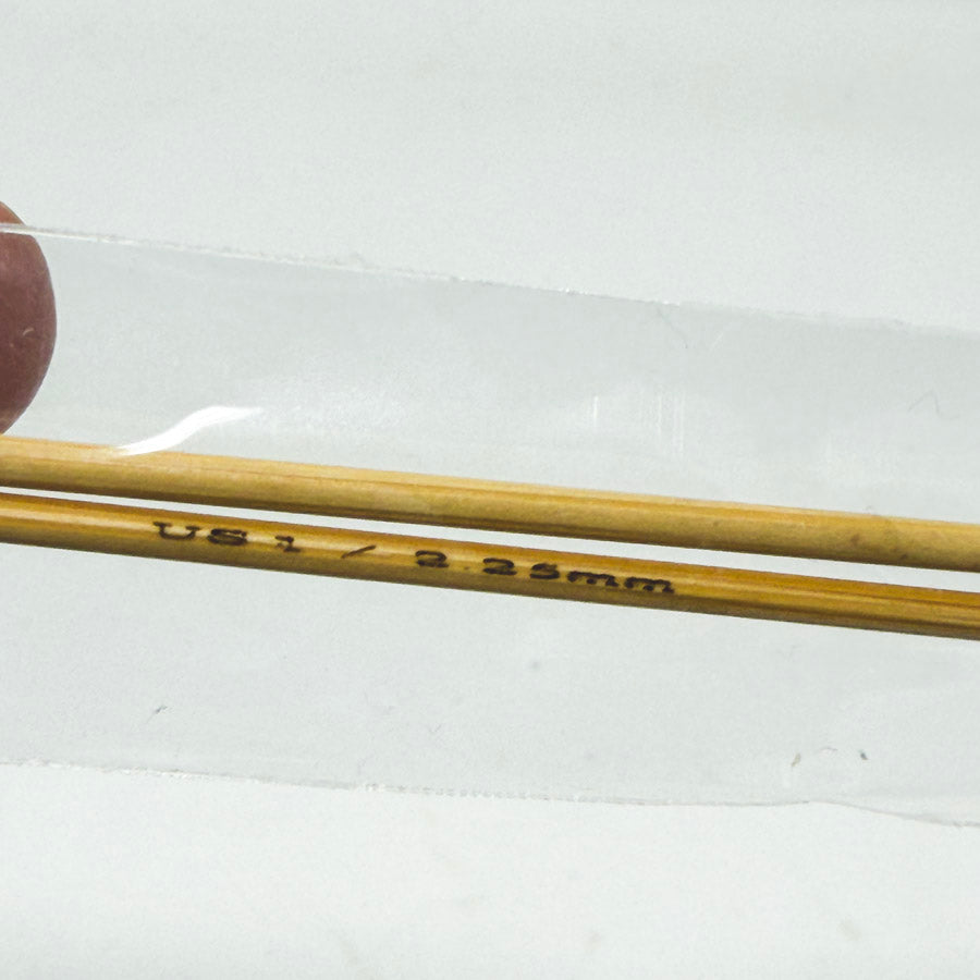 Wrapped Bamboo Knitting Needles - Pick a Size