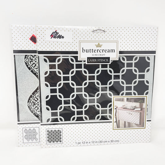 Buttercream Laser Stencils - Pick a Design
