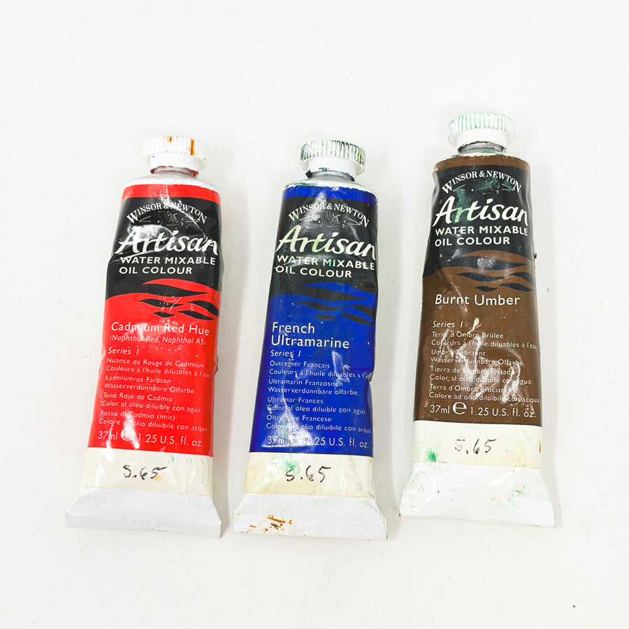 Winsor & Newton Artisan Water Mixable Oil Color Tubes