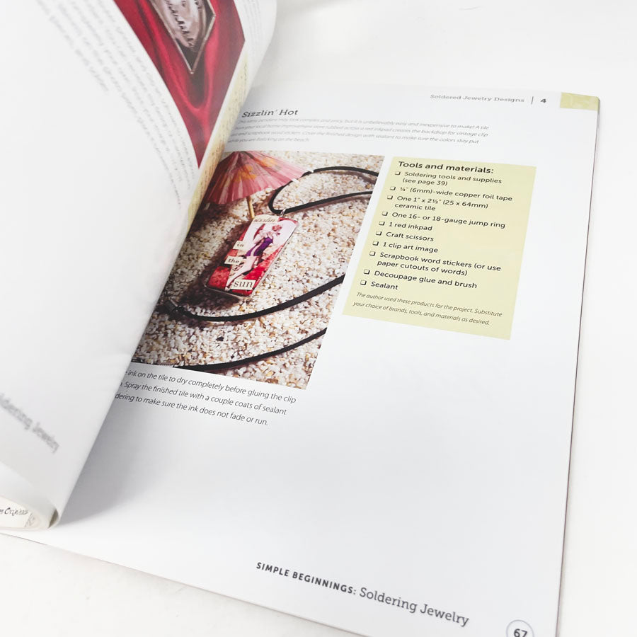 Simple Beginnings: Soldering Jewelry Book