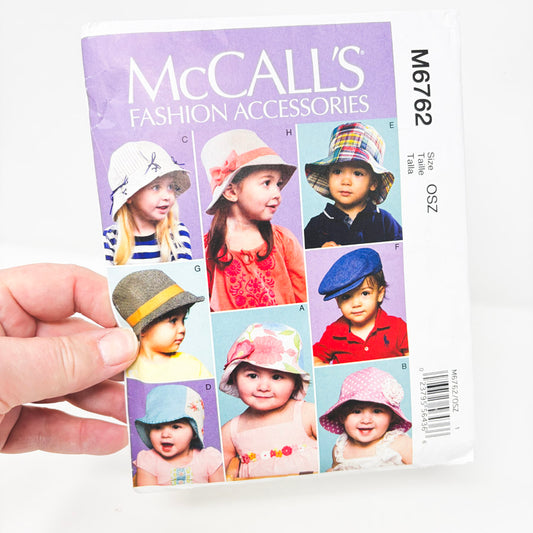 McCalls M6762 Sewing Pattern - Kids Hats
