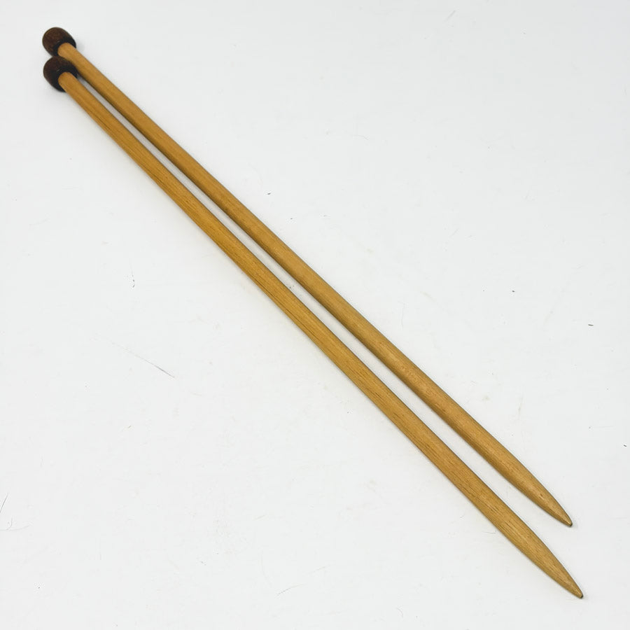 Bamboo Knitting Needles - Dark Tops