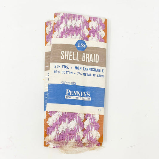 Penney's Orchid Shell Braid