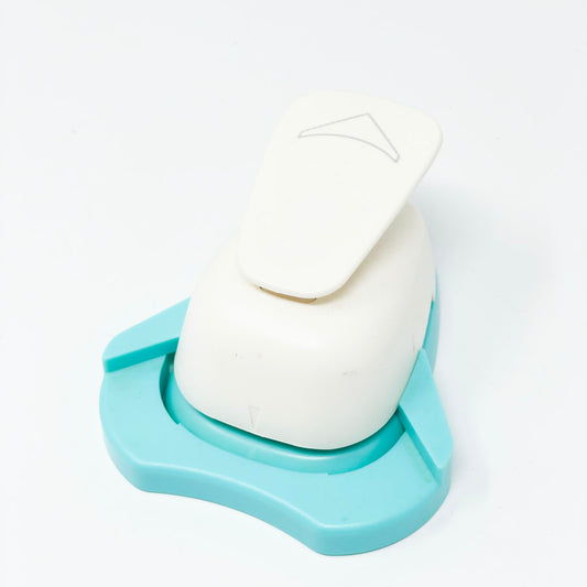 Rounded Corner Punch with Aqua Base