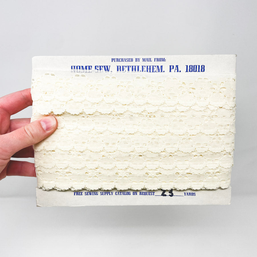 Home Sew Cream Flat Lace