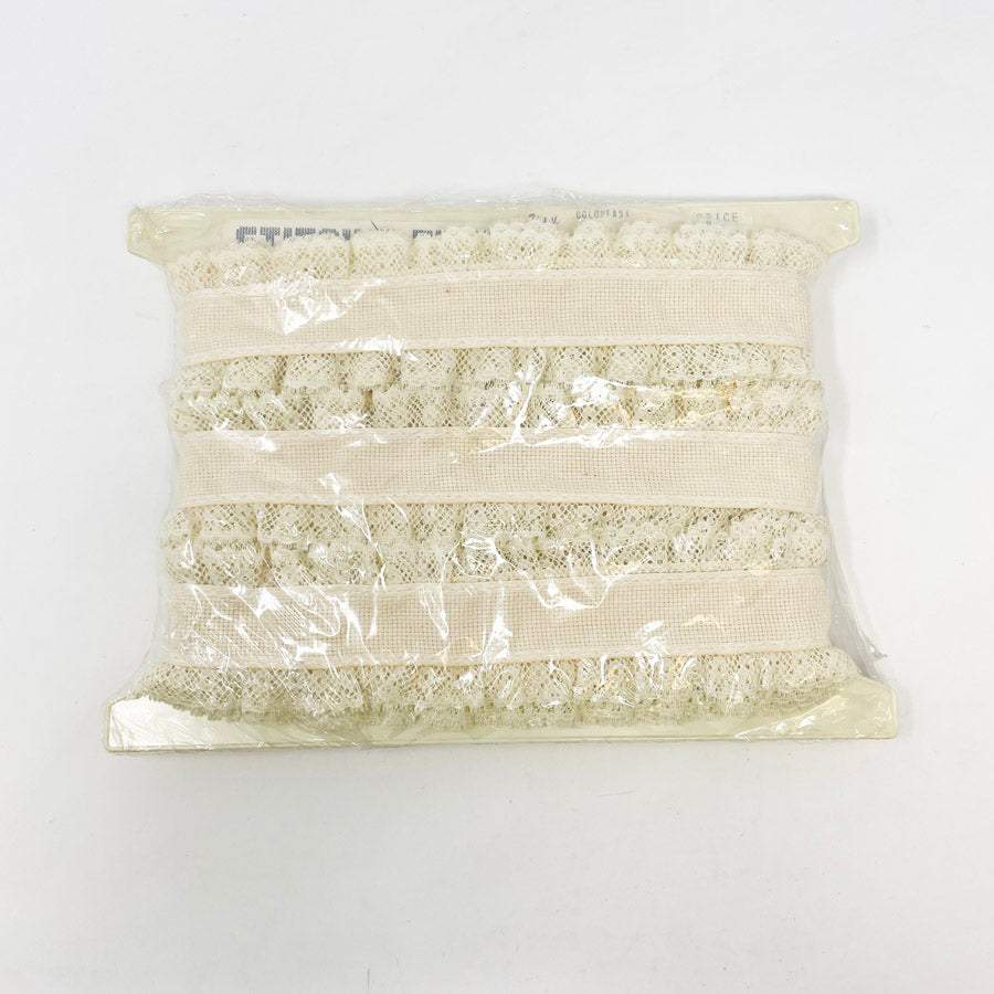 Stitch-A-Trim Double Ruffle Lace