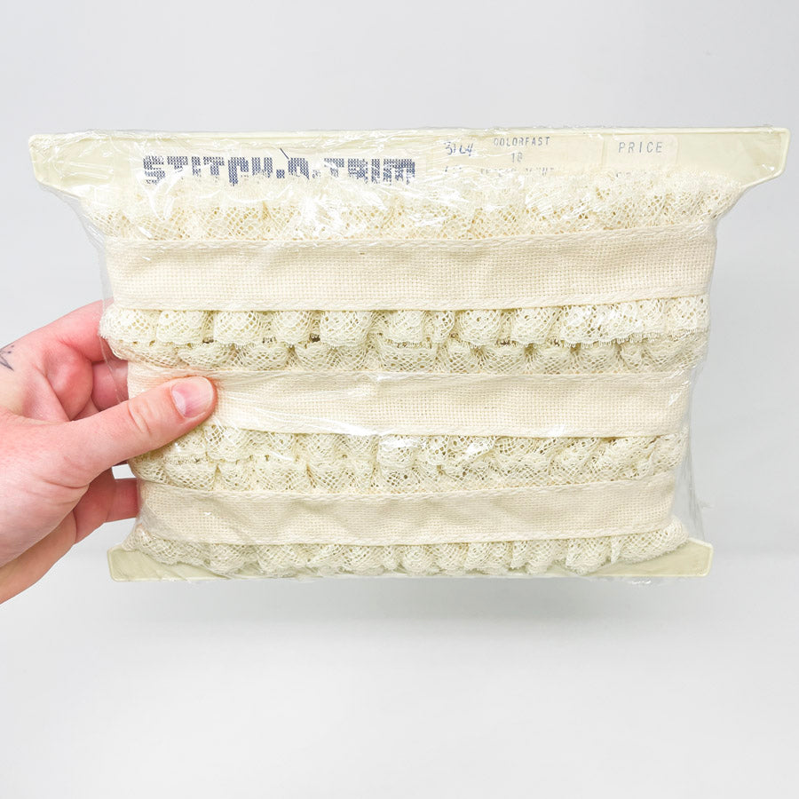 Stitch-A-Trim Double Ruffle Lace