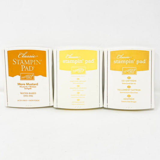 Yellow Stampin' Up Classic Ink Pads (1)