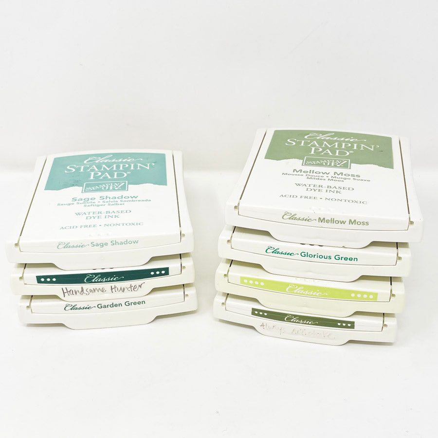 Greens Stampin' Up Classic Ink Pads (1)