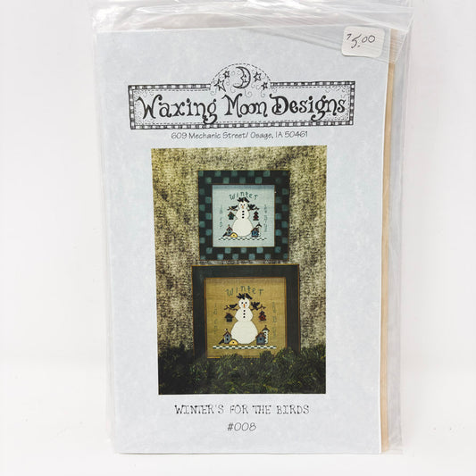 Winter's For The Birds – Waxing Moon Designs Cross Stitch Pattern