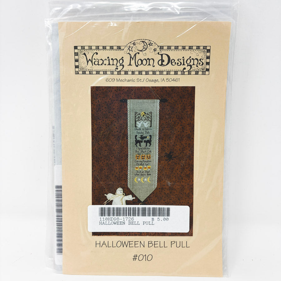 Halloween Bell Pull – Waxing Moon Designs Cross Stitch Pattern