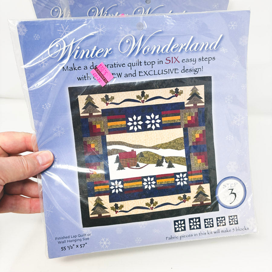 Quilt Blocks Winter Wonderland Quilt Panel Kits