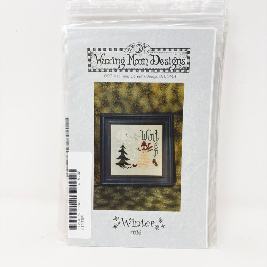 Winter – Waxing Moon Designs Cross Stitch Pattern