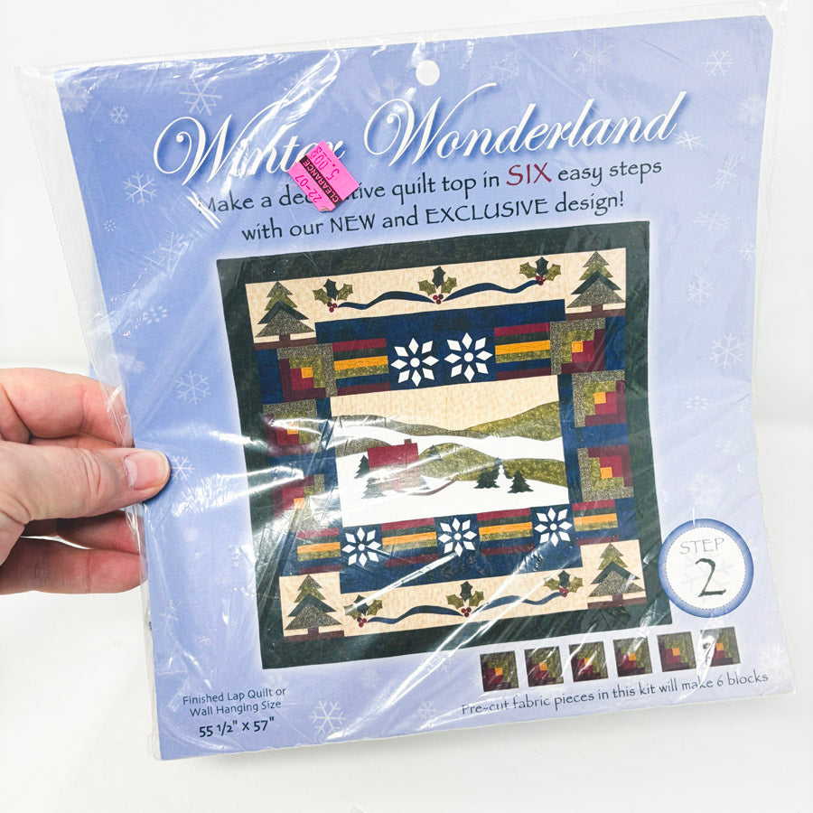 Quilt Blocks Winter Wonderland Quilt Panel Kits