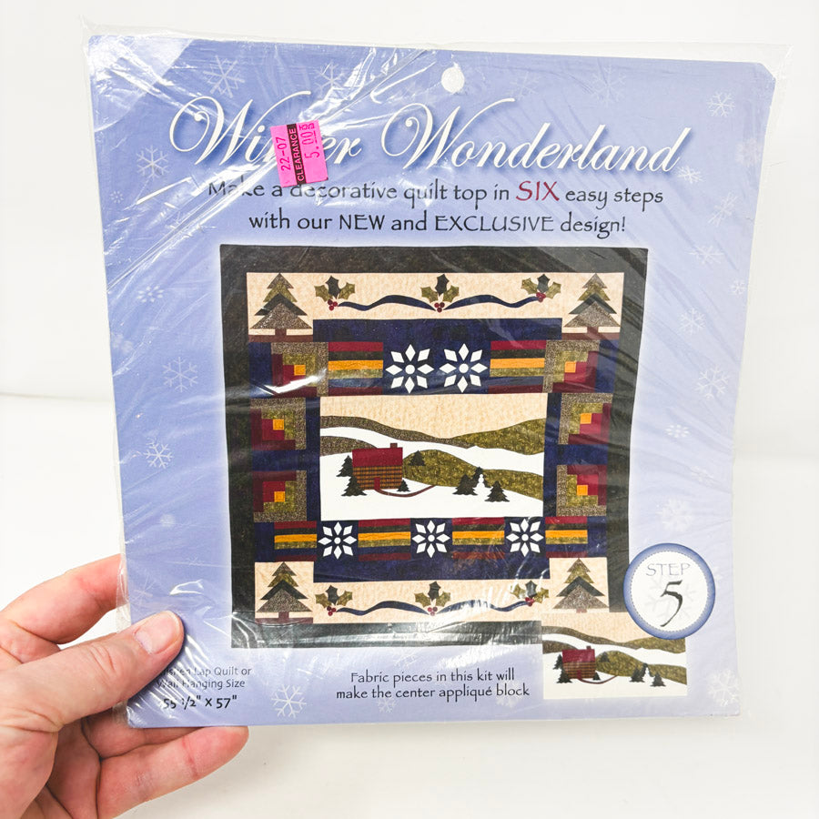 Quilt Blocks Winter Wonderland Quilt Panel Kits