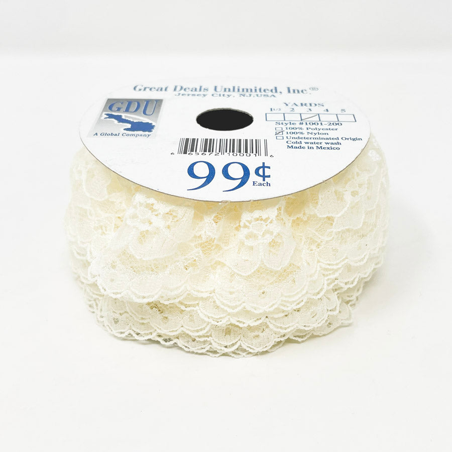 Cream Nylon Lace Roll
