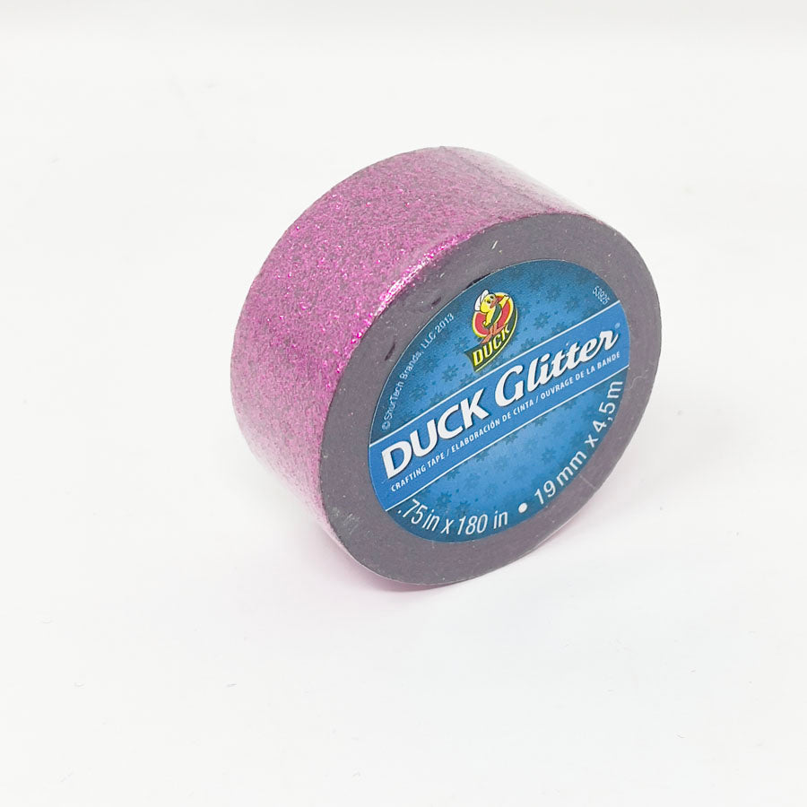 Duck Glitter Tape--Pink