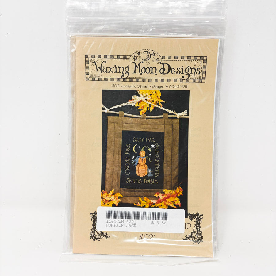 Pumpkin Jack – Waxing Moon Designs Cross Stitch Pattern