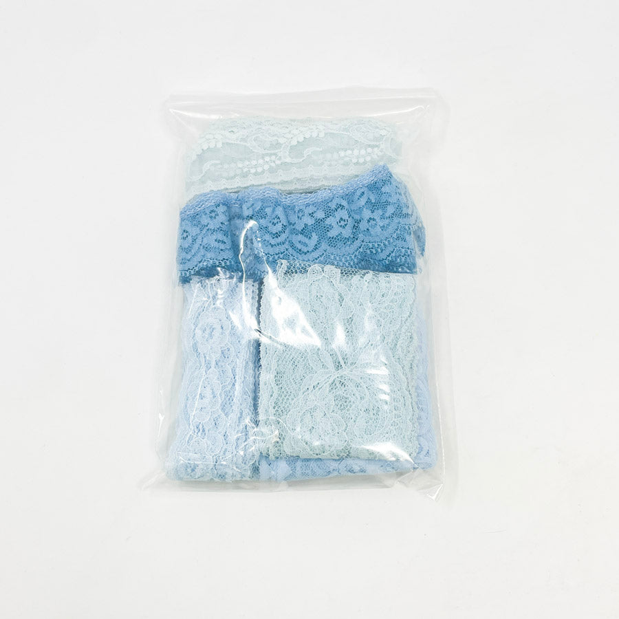 Bundle of Soft Blue Lace