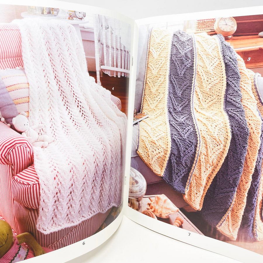 Leisure Arts Quick-Knit Throws by Rena V. Stevens